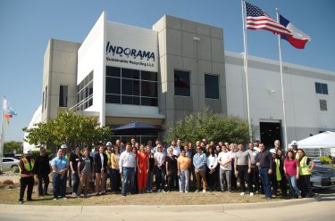 Group of people in front of the building