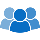 member silhouettes icon